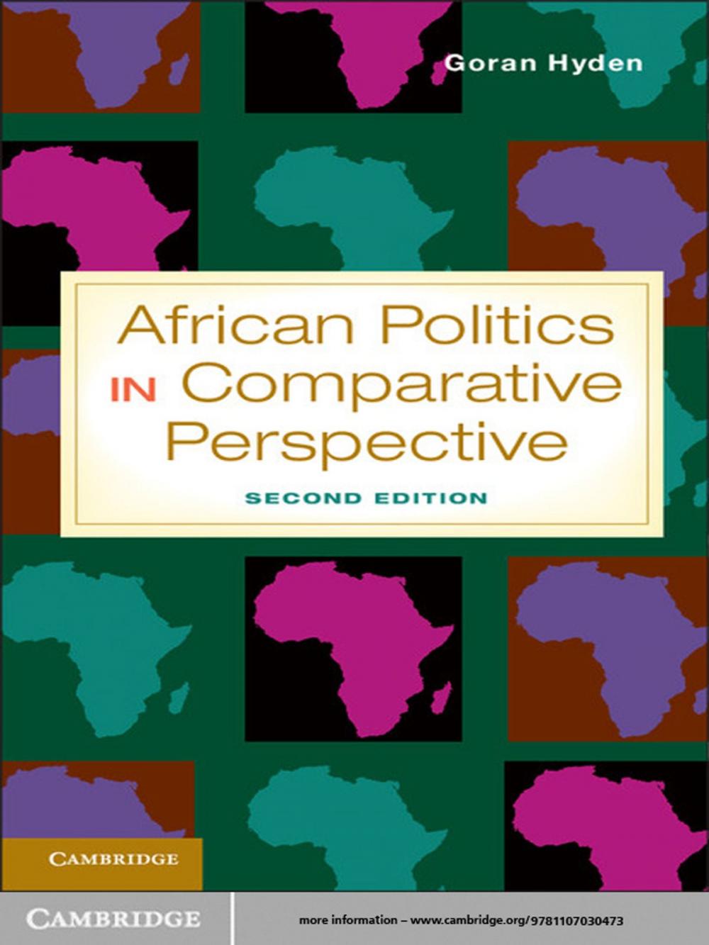 Big bigCover of African Politics in Comparative Perspective