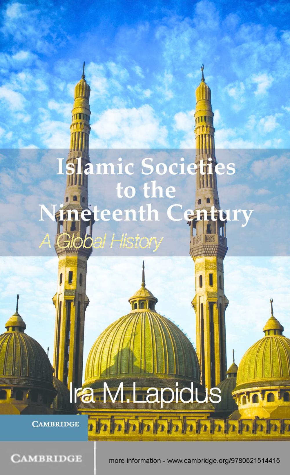 Big bigCover of Islamic Societies to the Nineteenth Century