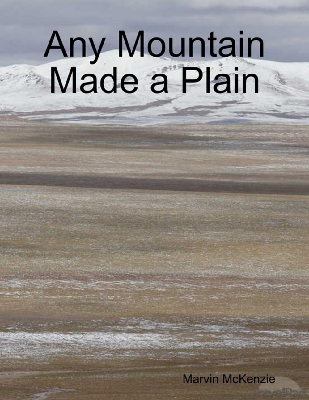 Big bigCover of Any Mountain Made a Plain