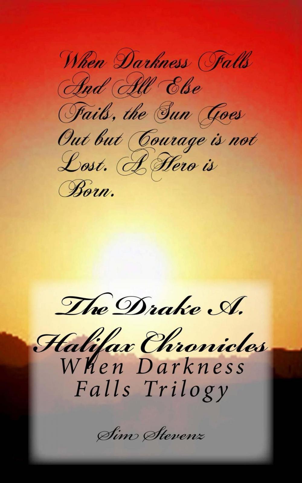 Big bigCover of When Darkness Falls: A Drake A. Halifax Chronicle