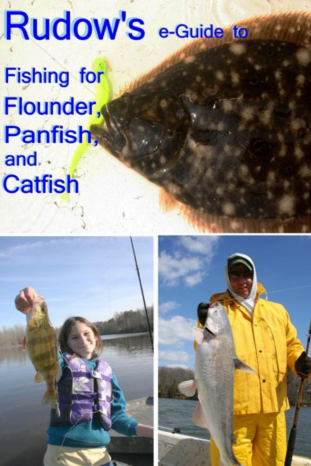 Big bigCover of Rudow's e-Guide to Fishing for Flounder, Panfish, and Catfish