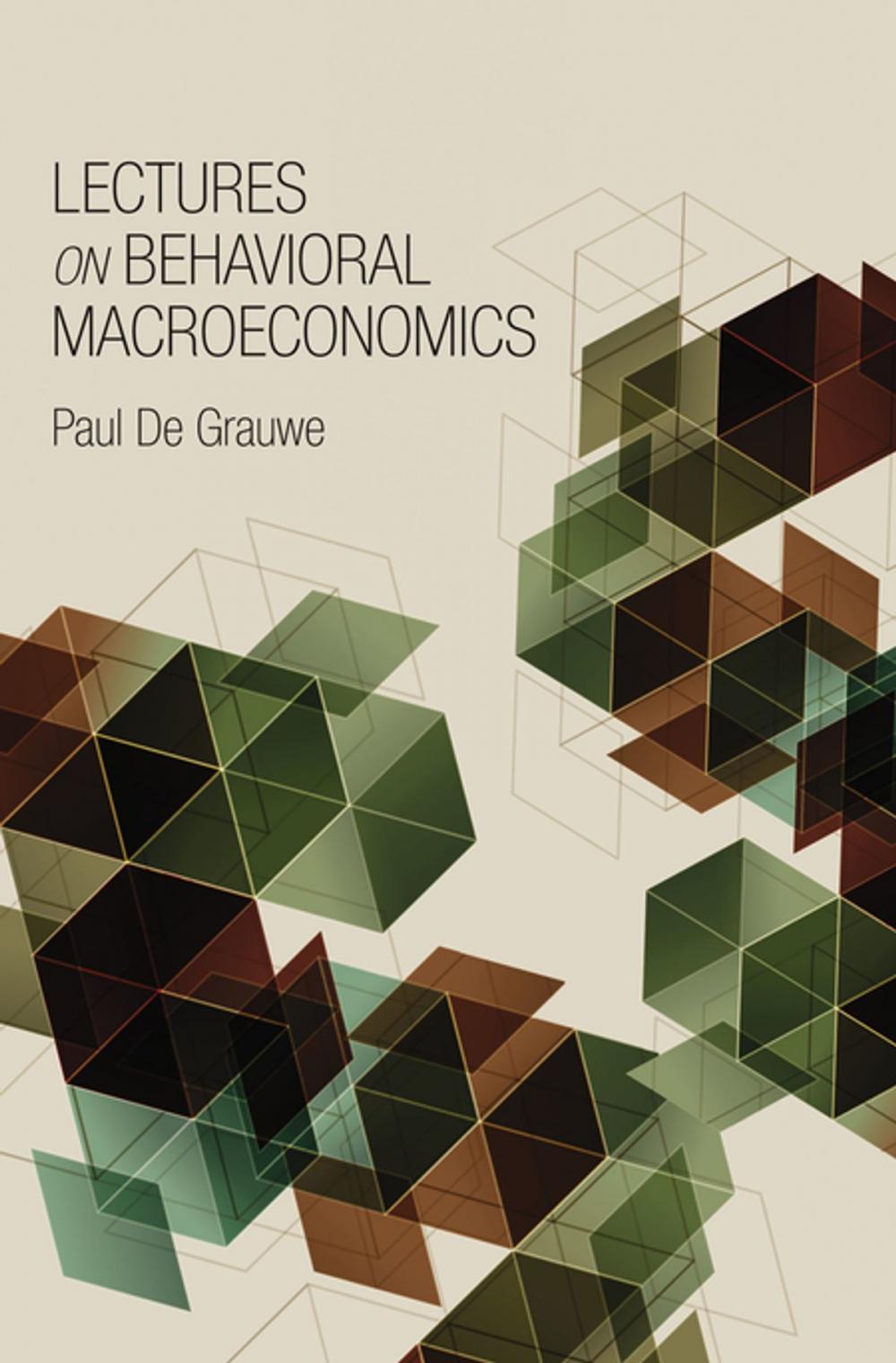 Big bigCover of Lectures on Behavioral Macroeconomics