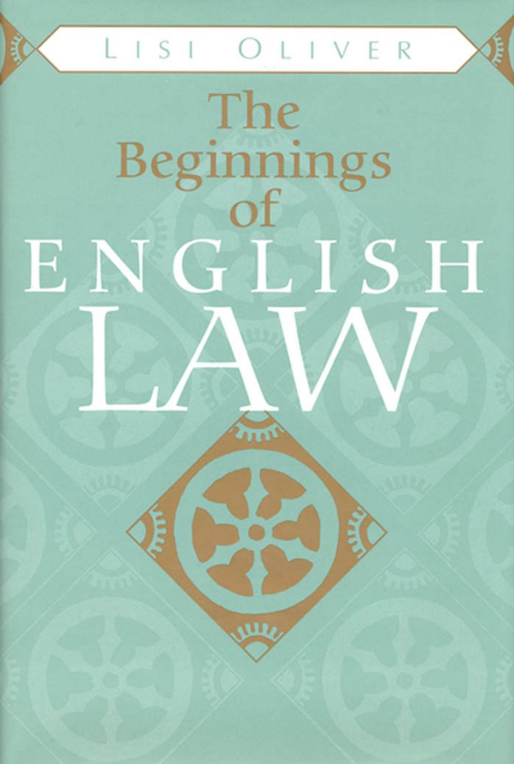 Big bigCover of The Beginnings of English Law