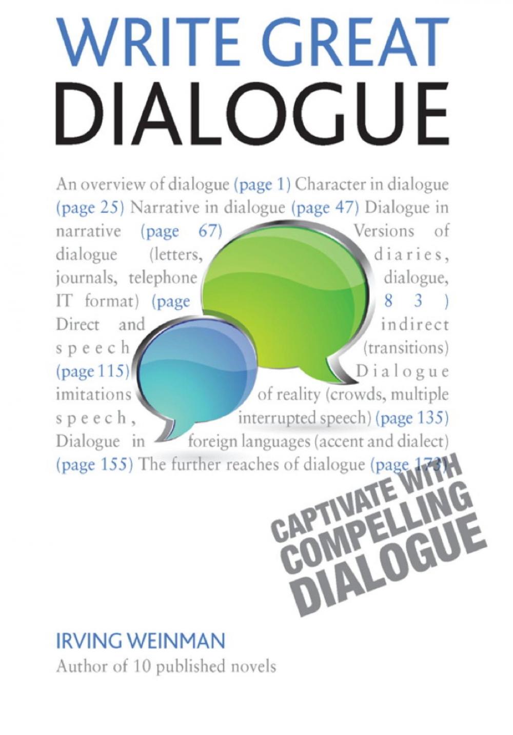 Big bigCover of Write Great Dialogue: Teach Yourself Ebook Epub