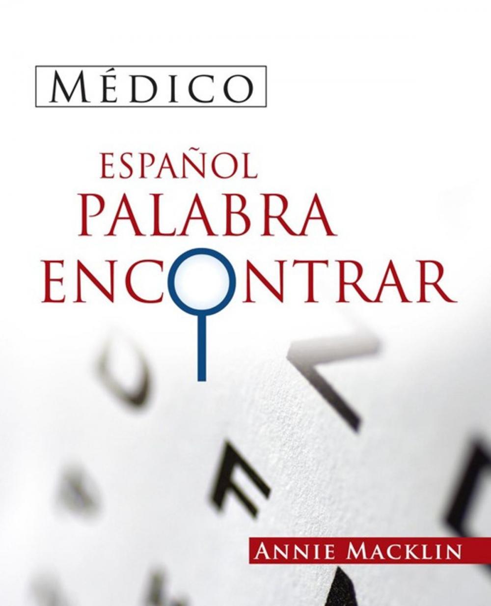 Big bigCover of Médico Español Palabra Encontrar