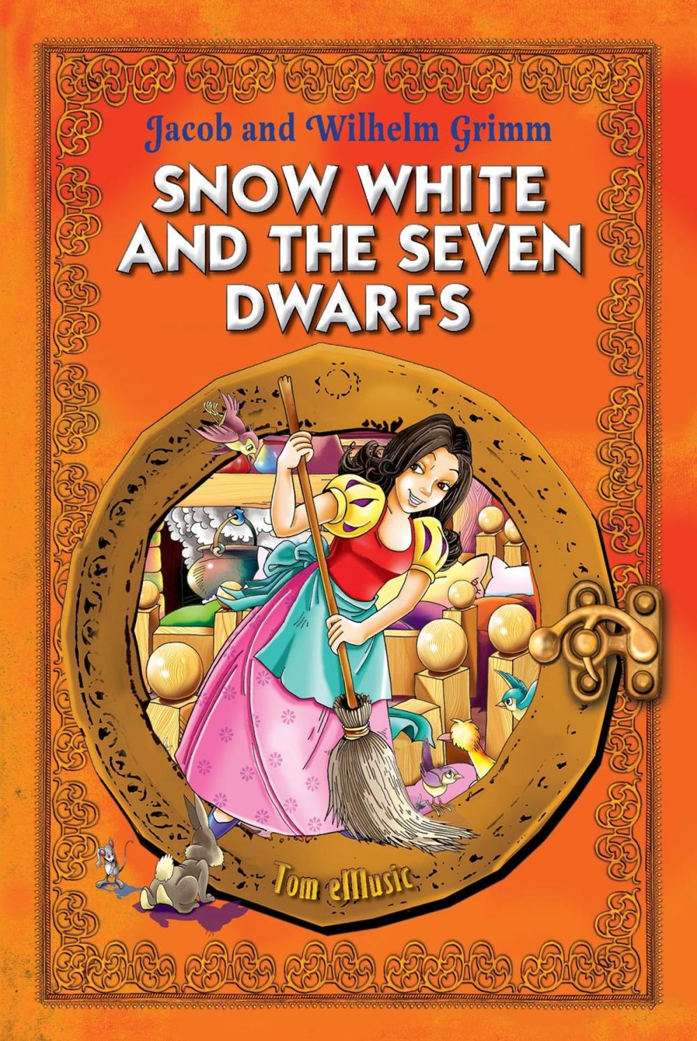 Big bigCover of Snow White and the Seven Dwarfs. Classic fairy tales for children (Fully Illustrated)