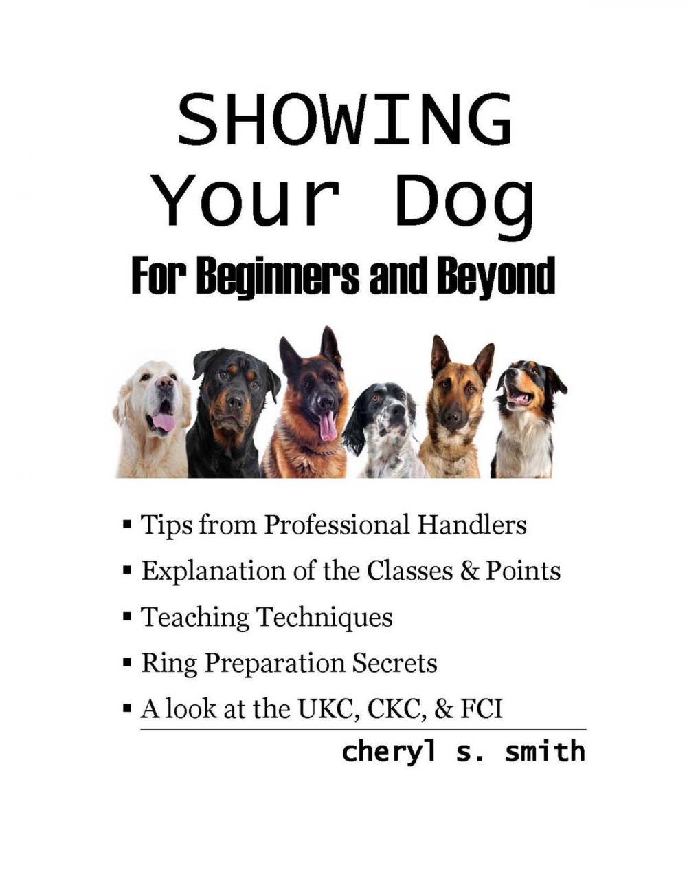 Big bigCover of Showing Your Dog