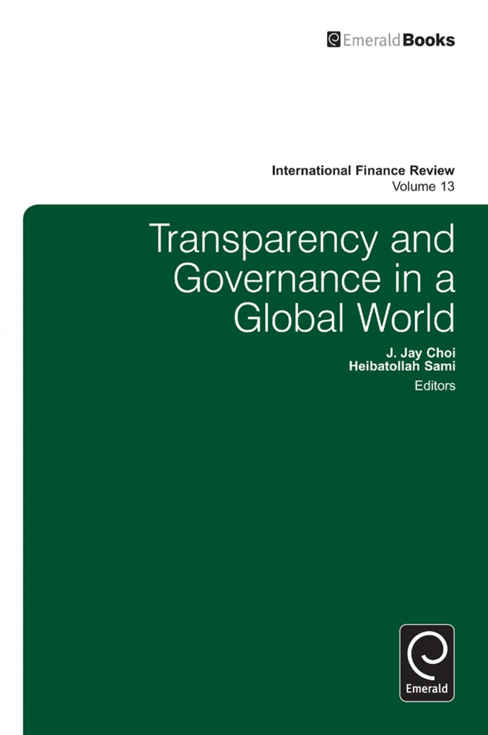 Big bigCover of Transparency in Information and Governance