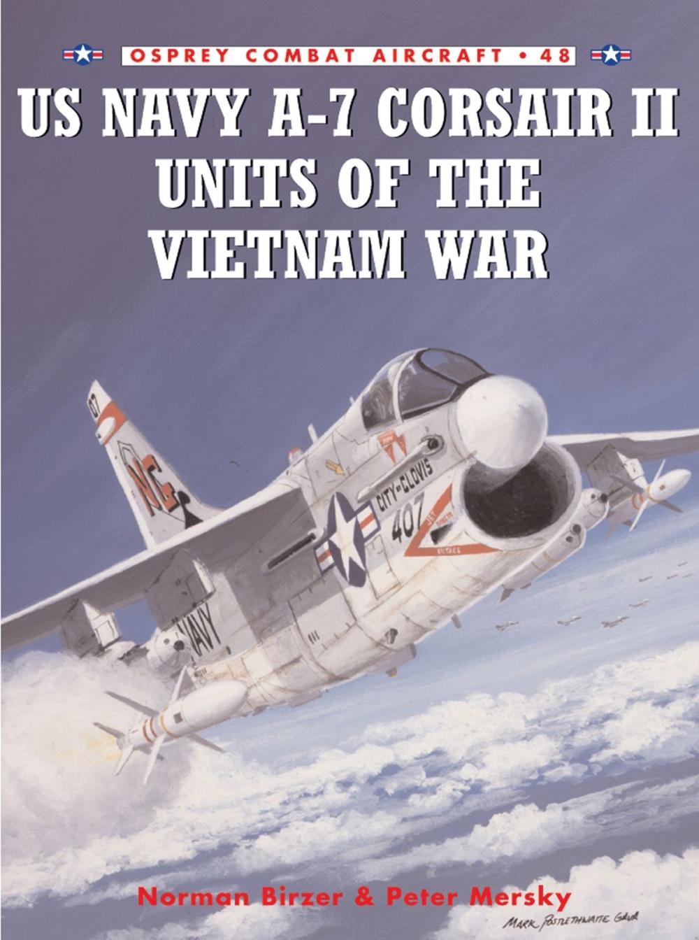 Big bigCover of US Navy A-7 Corsair II Units of the Vietnam War