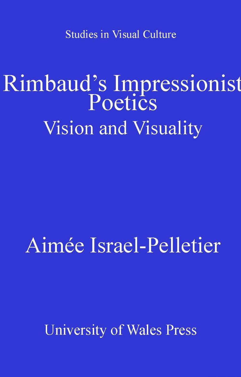 Big bigCover of Rimbaud's Impressionist Poetics