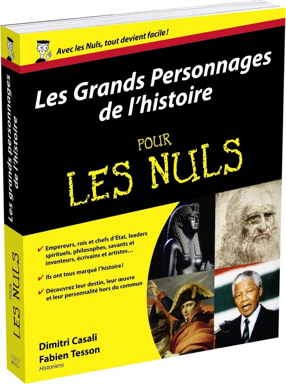 Big bigCover of Les Grands personnages de l'histoire pour les Nuls