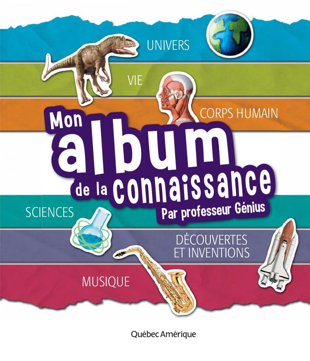 Big bigCover of Mon album de la connaissance du Professeur Génius