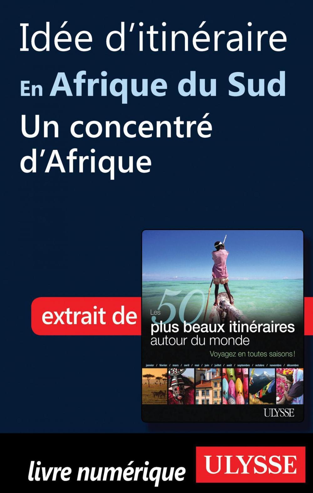 Big bigCover of Idée d'itinéraire en Afrique du Sud - Un concentré d’Afrique