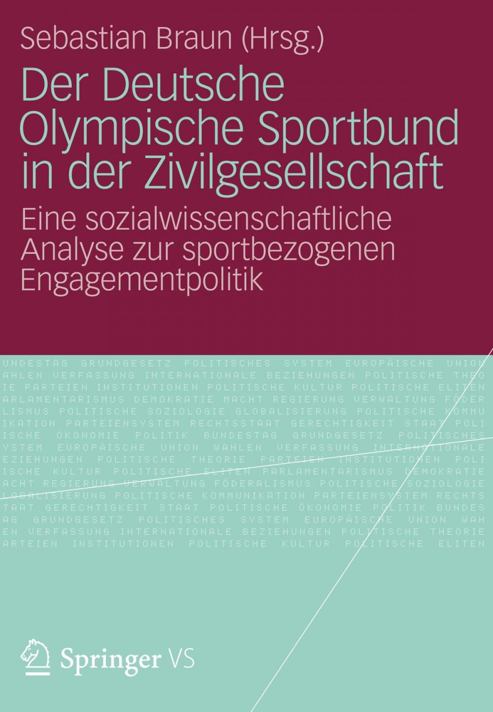 Big bigCover of Der Deutsche Olympische Sportbund in der Zivilgesellschaft