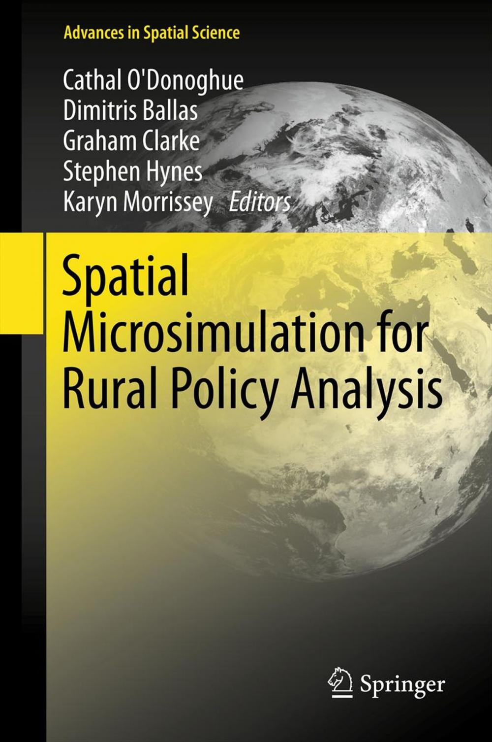 Big bigCover of Spatial Microsimulation for Rural Policy Analysis