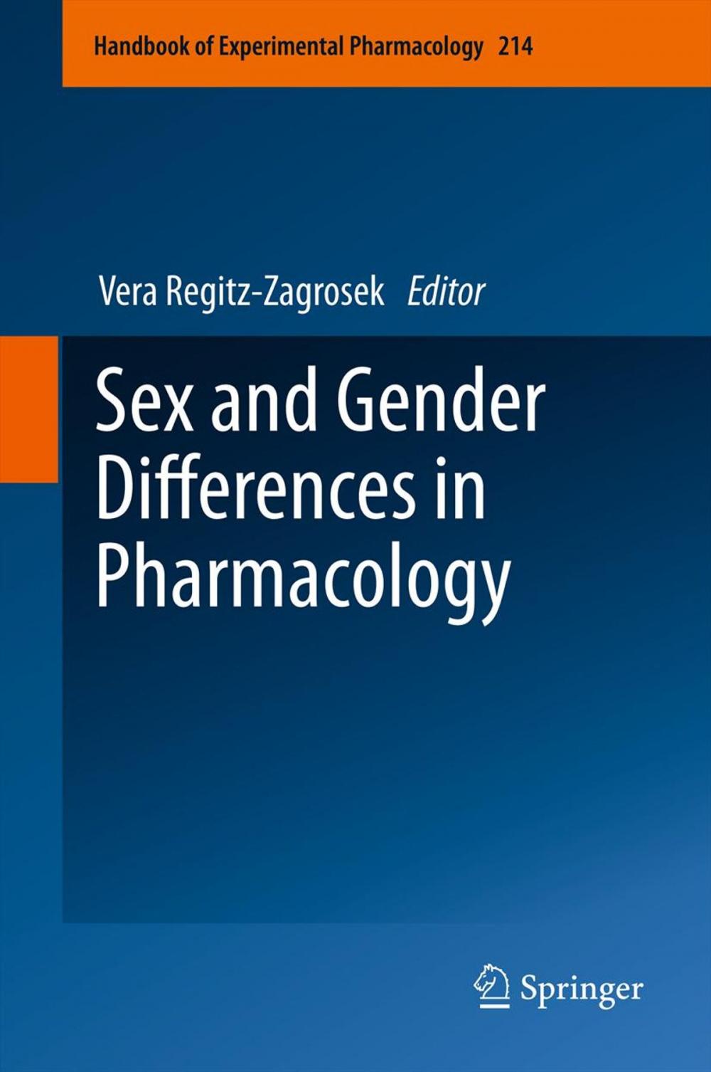 Big bigCover of Sex and Gender Differences in Pharmacology