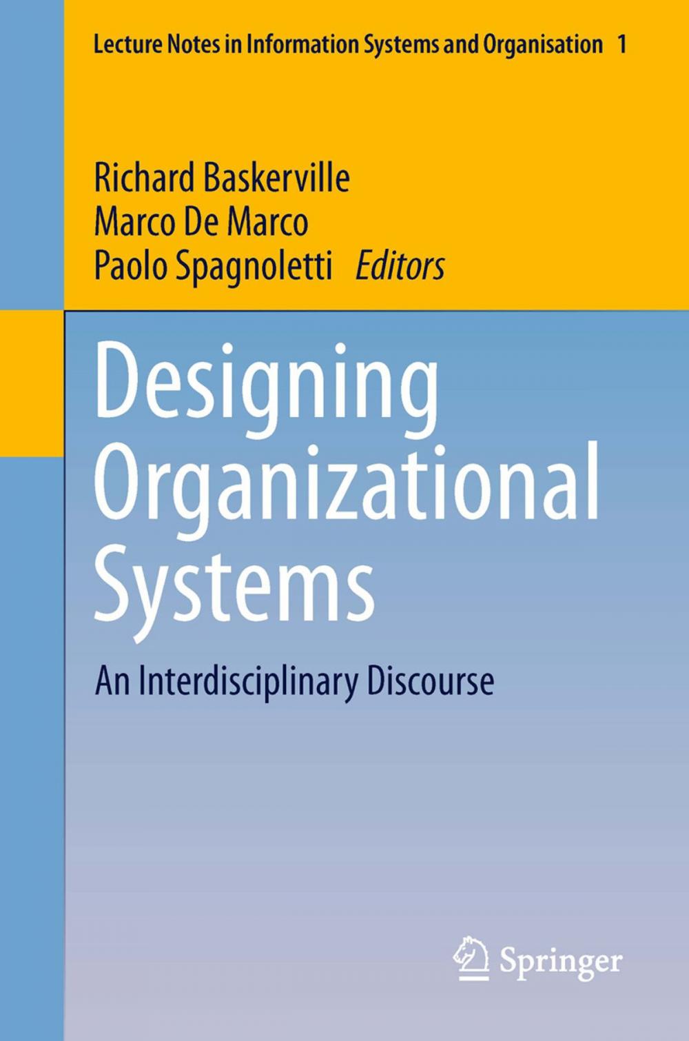 Big bigCover of Designing Organizational Systems