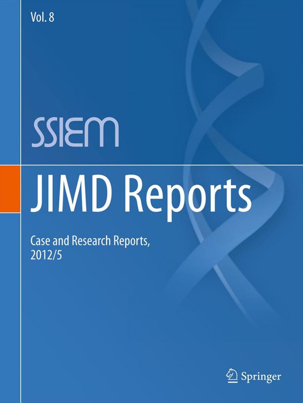 Big bigCover of JIMD Reports - Case and Research Reports, 2012/5