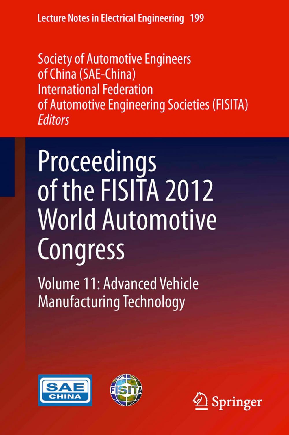 Big bigCover of Proceedings of the FISITA 2012 World Automotive Congress