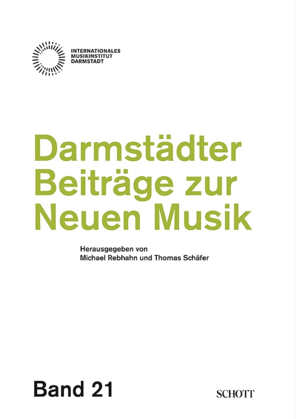 Big bigCover of Darmstädter Beiträge zur neuen Musik