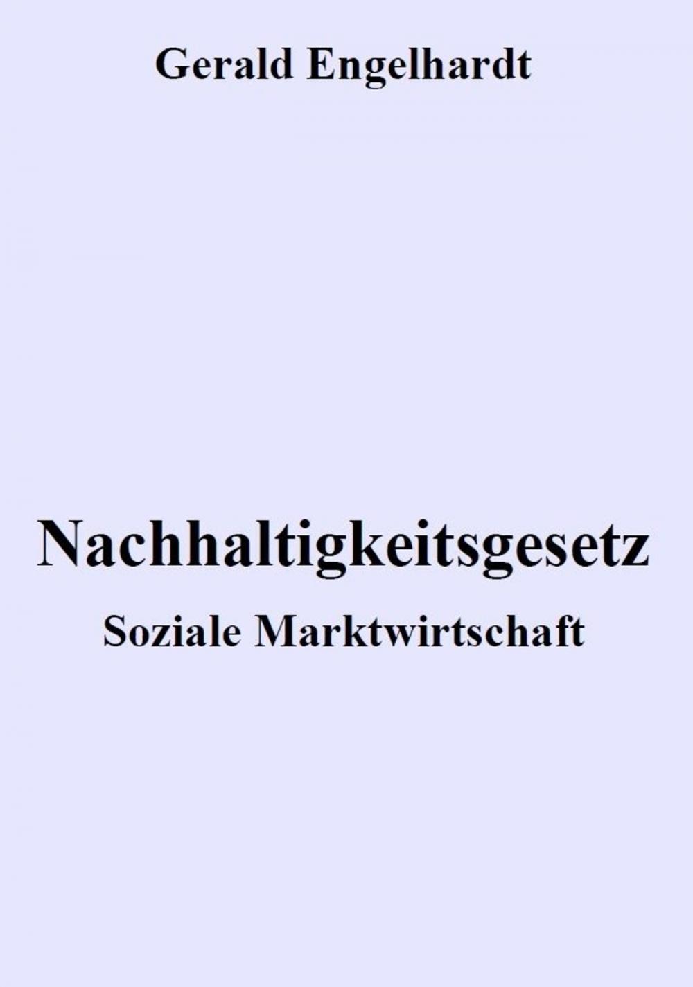 Big bigCover of Nachhaltigkeitsgesetz