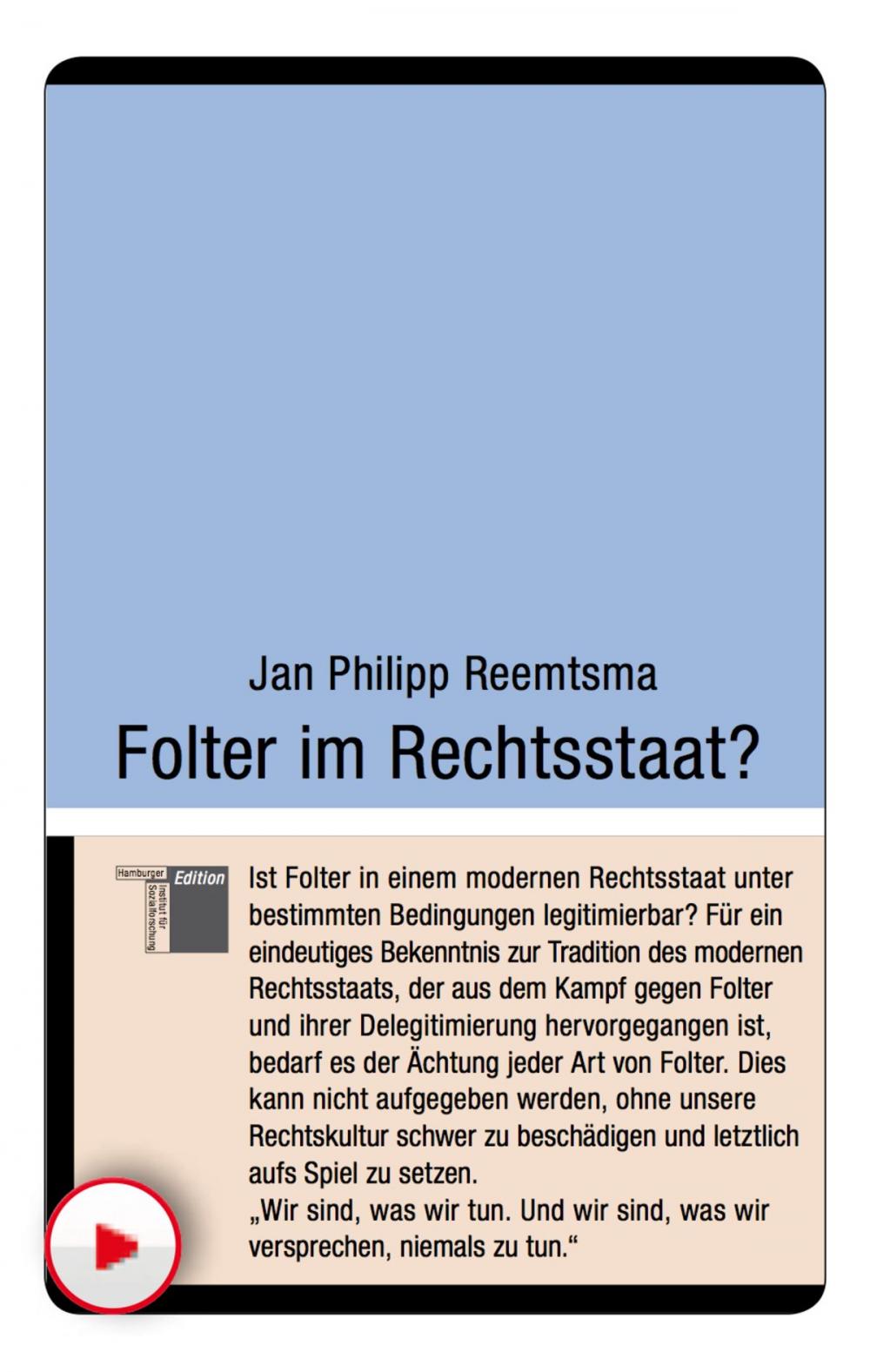 Big bigCover of Folter im Rechtsstaat?