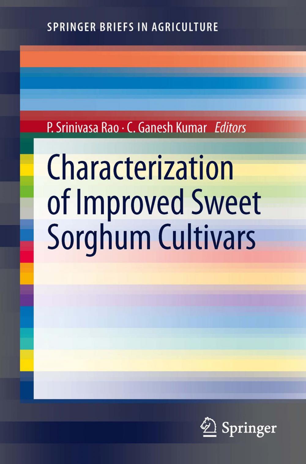 Big bigCover of Characterization of Improved Sweet Sorghum Cultivars