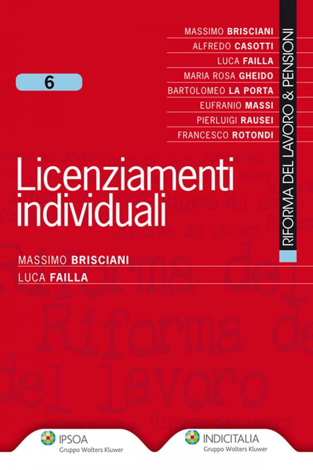 Big bigCover of Licenziamenti individuali