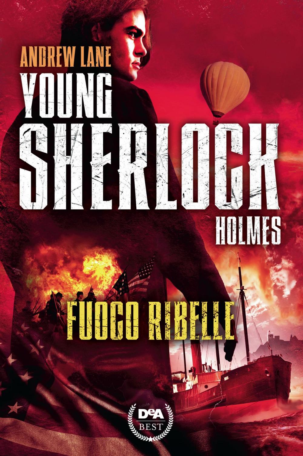 Big bigCover of Fuoco ribelle. Young Sherlock Holmes
