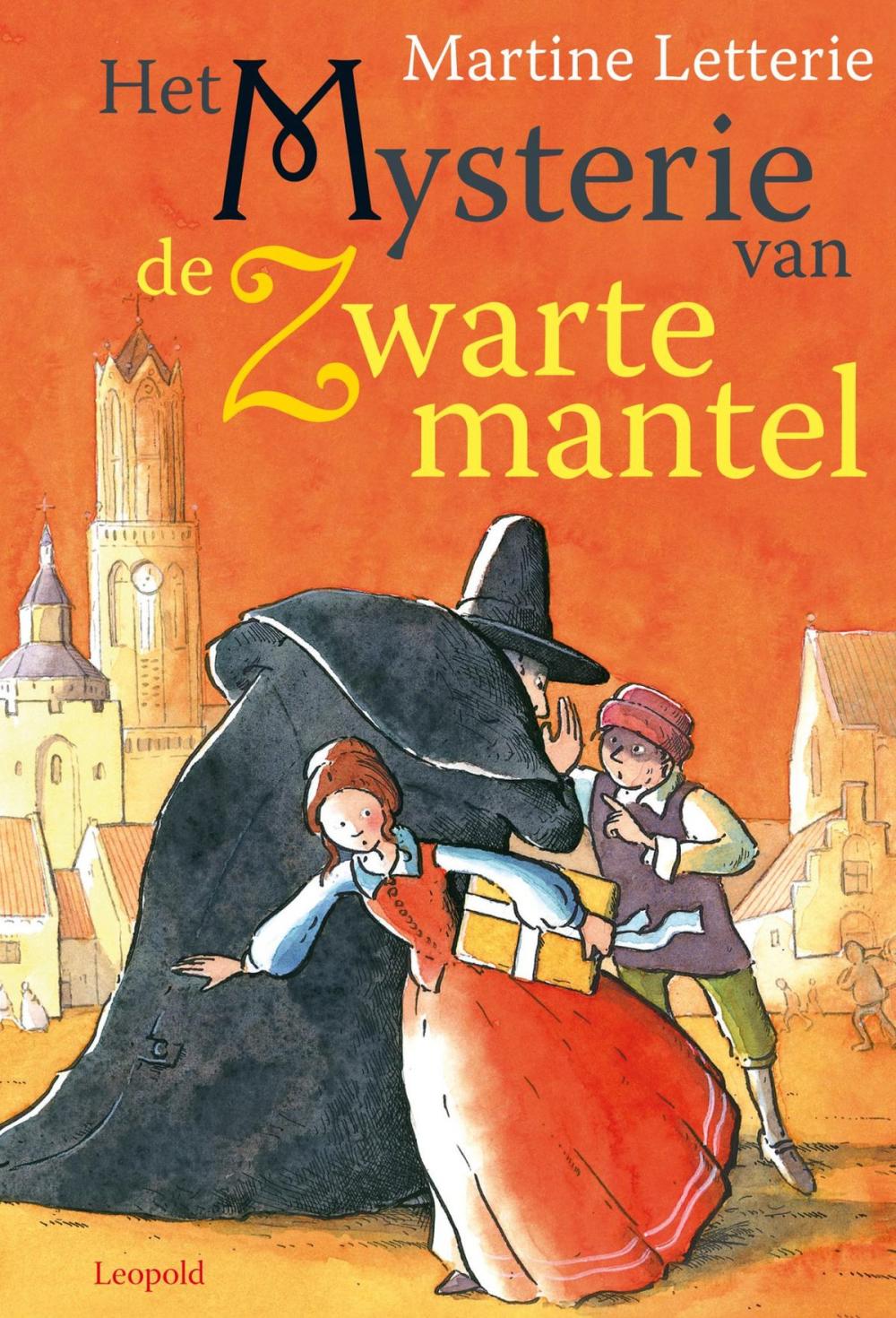 Big bigCover of Het mysterie van de zwarte mantel