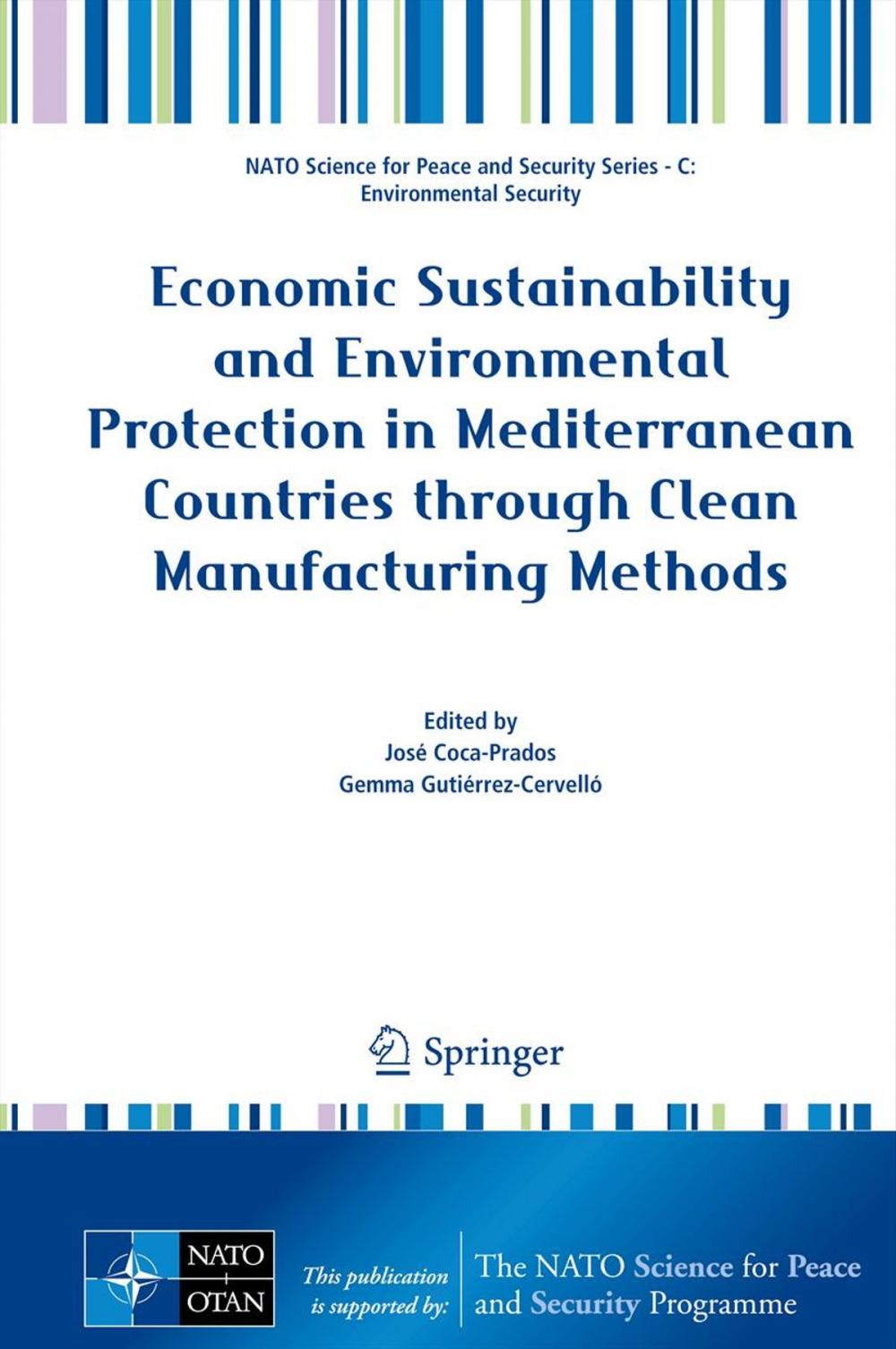 Big bigCover of Economic Sustainability and Environmental Protection in Mediterranean Countries through Clean Manufacturing Methods