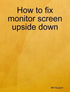 Cover of How to fix monitor screen upside down