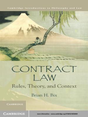 Cover of the book Contract Law by Stefanie Walter