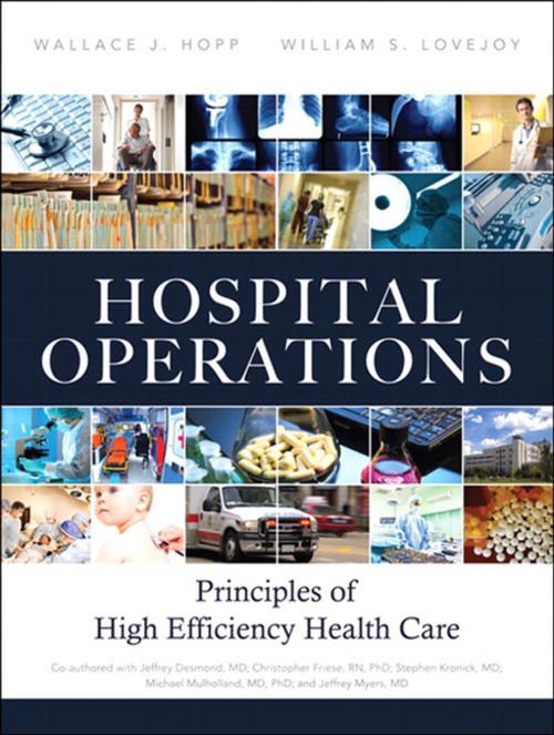 Cover of the book Hospital Operations by Wallace J. Hopp, William S. Lovejoy, Pearson Education