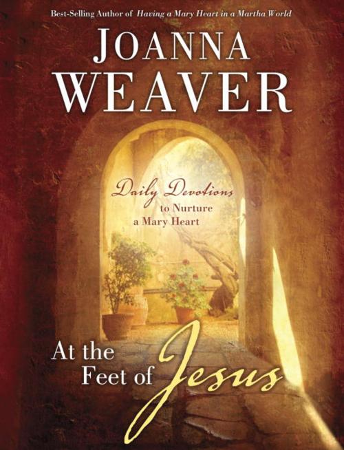Cover of the book At the Feet of Jesus by Joanna Weaver, The Crown Publishing Group