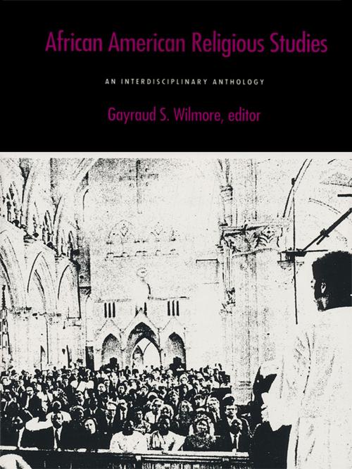 Cover of the book African American Religious Studies by Gayraud Wilmore, Duke University Press