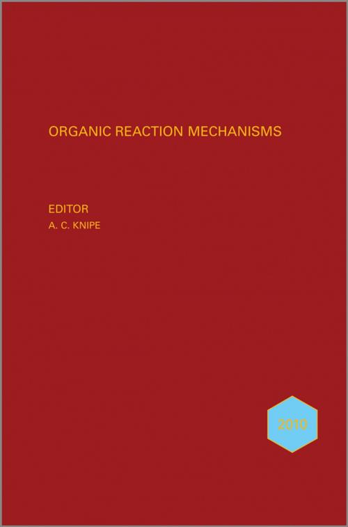 Cover of the book Organic Reaction Mechanisms 2010 by , Wiley