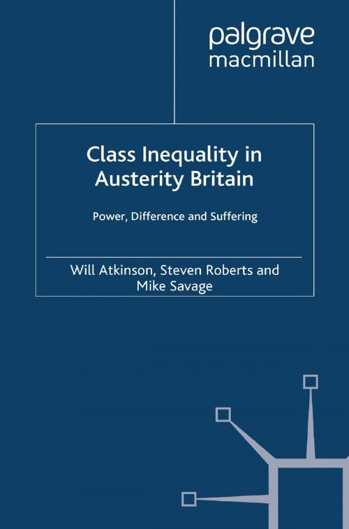 Cover of the book Class Inequality in Austerity Britain by , Palgrave Macmillan UK