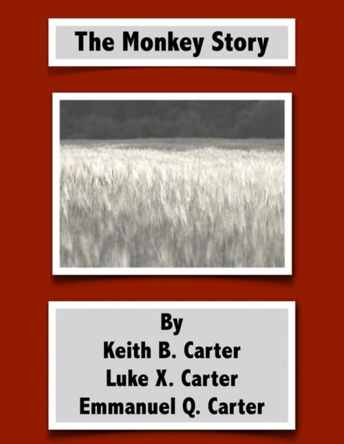 Cover of the book The Monkey Story by Keith B Carter, Keith B Carter