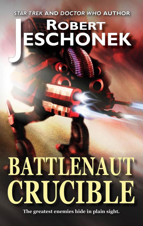 Cover of the book Battlenaut Crucible by Robert Jeschonek, Pie Press