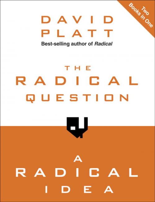 Cover of the book The Radical Question and A Radical Idea by David Platt, The Crown Publishing Group