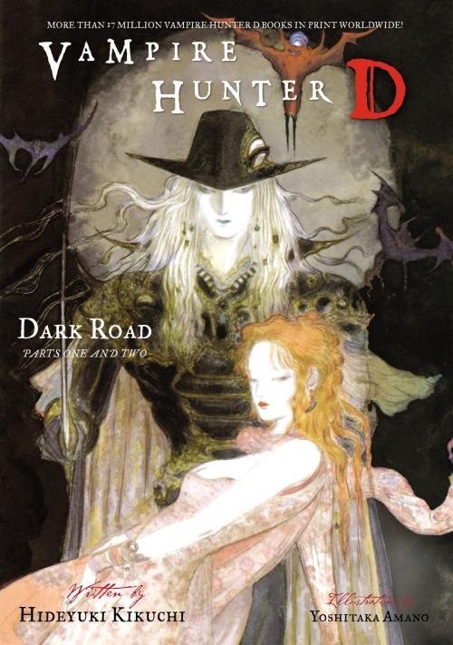 Cover of the book Vampire Hunter D Volume 14: Dark Road Parts 1 & 2 by Hideyuki Kikuchi, Dark Horse Comics