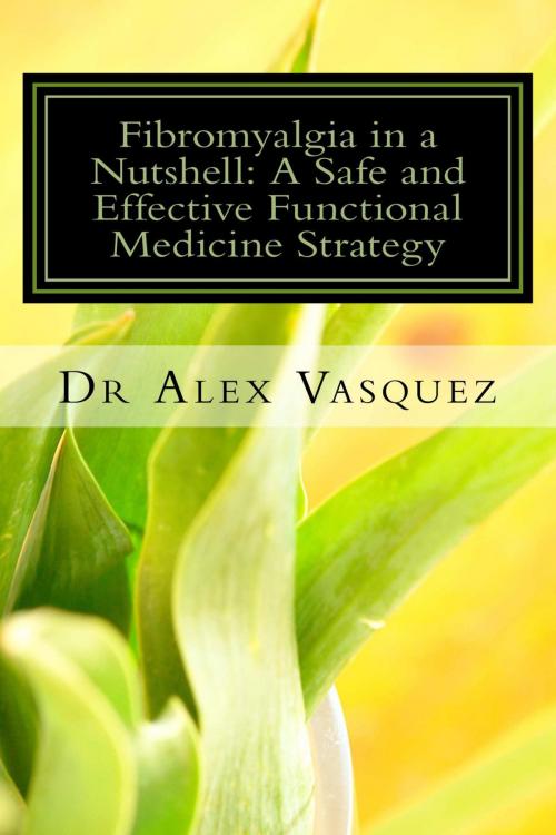 Cover of the book Fibromyalgia in a Nutshell by Dr Alex Vasquez, BookBaby