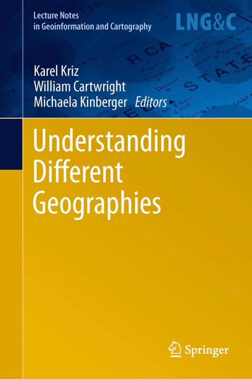 Cover of the book Understanding Different Geographies by , Springer Berlin Heidelberg