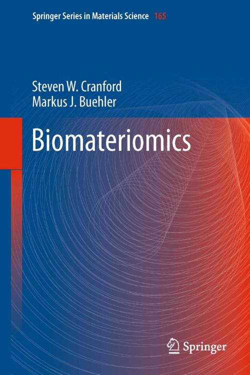 Cover of the book Biomateriomics by Steven W. Cranford, Markus J. Buehler, Springer Netherlands