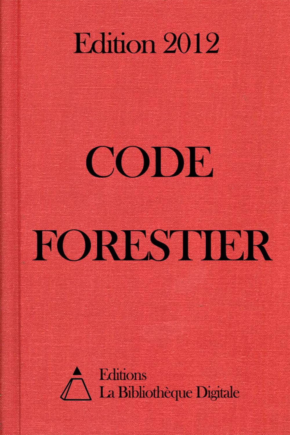 Big bigCover of Code forestier (France) - Edition 2012