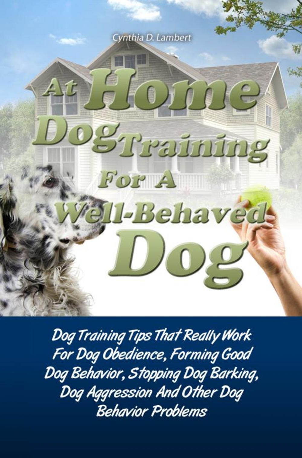 Big bigCover of At Home Dog Training For A Well-Behaved Dog