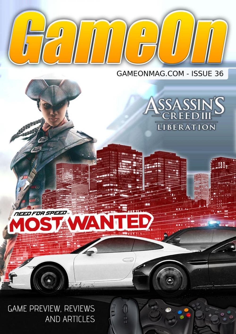 Big bigCover of GameOn Magazine Issue 36 (October)