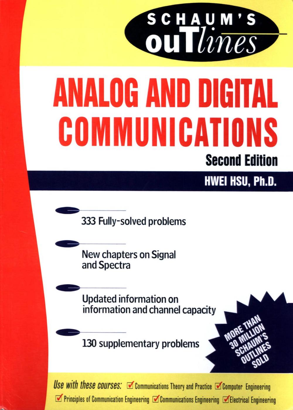 Big bigCover of Schaum's Outline of Analog and Digital Communications