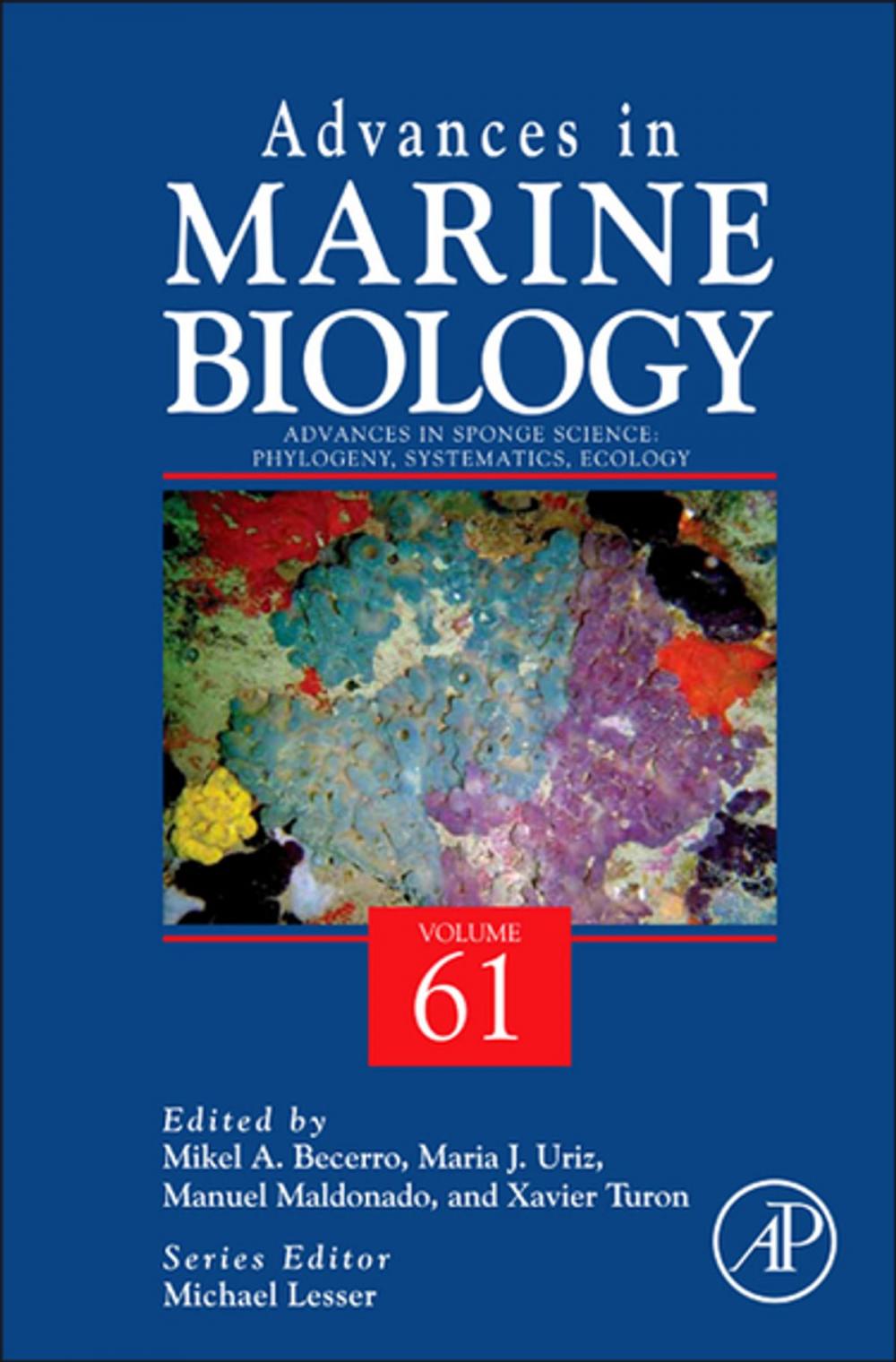 Big bigCover of Advances in Sponge Science: Phylogeny, Systematics, Ecology